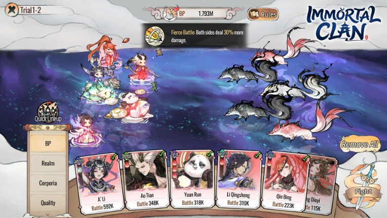 Immortal Clan: Grandmastery screenshot