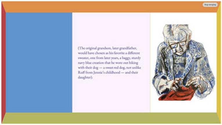 jennie's rainbow sketch diary screenshot