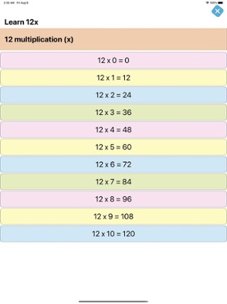 Math learner: Brain booster screenshot