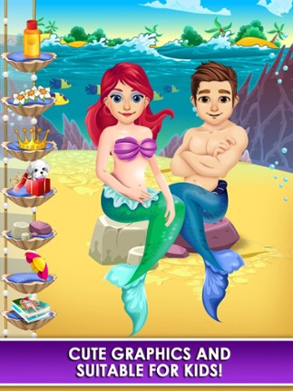 Mommy's Octuplets Newborn Babies - My Mermaid Baby Salon Doctor Game! Image