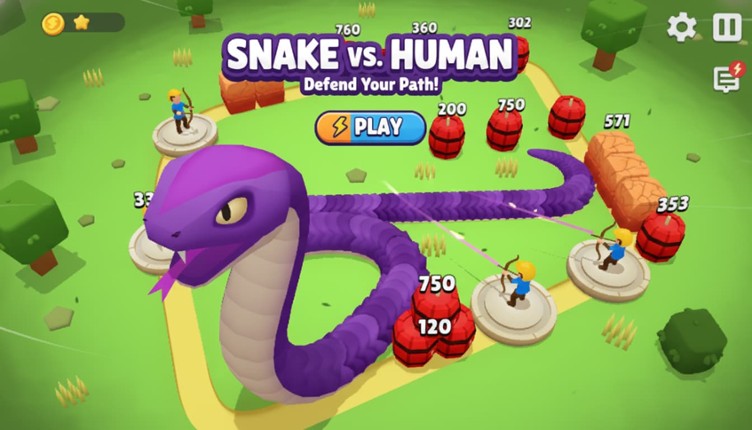Snake Vs Human Image