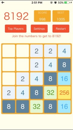 Super 2048 - The Best Number Puzzle Original Game Image