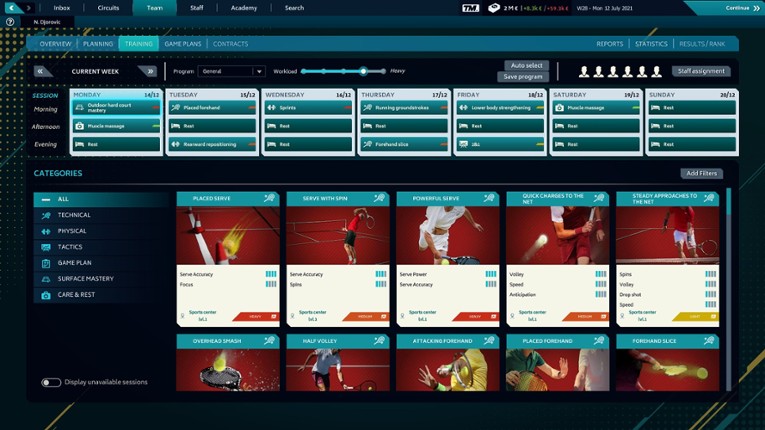 Tennis Manager 2021 screenshot