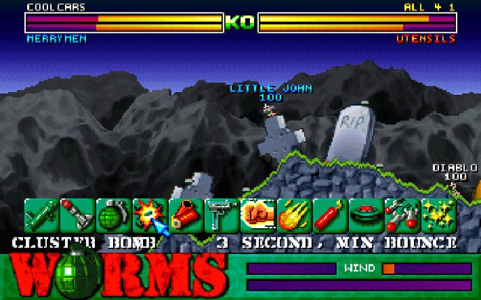 Worms United screenshot