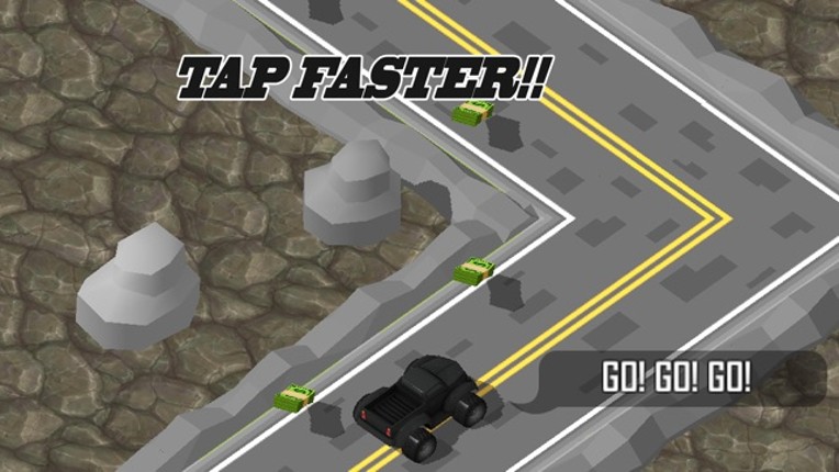 3D Zig-Zag  Offroad Racer -  Escape Asphalt Car with Fast Run Lane screenshot