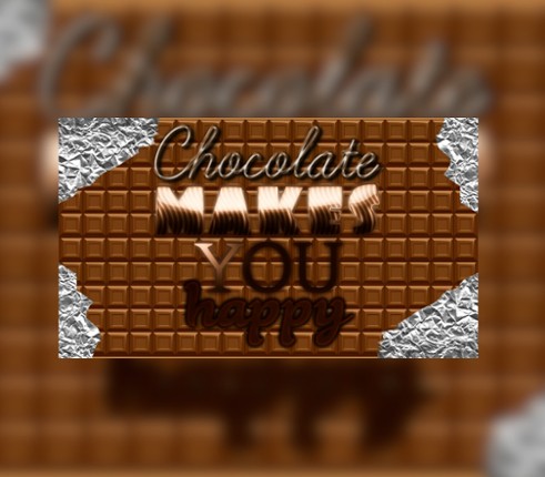 Chocolate makes you happy Image