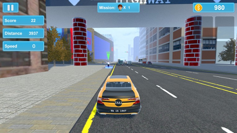 City Taxi Mission screenshot