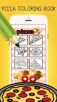 Color ME: Pizza Maker Fun Coloring Book Pages Kids Image