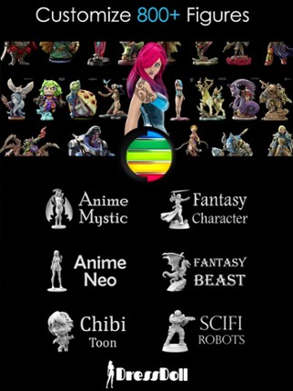 ColorMinis 3D Coloring Studio screenshot