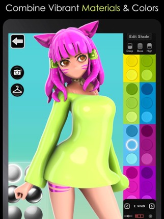 ColorMinis 3D Coloring Studio screenshot