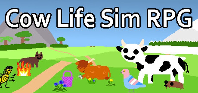 Cow Life Sim RPG Game Cover