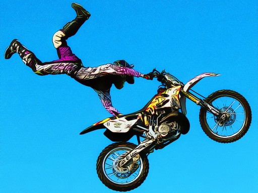 Games like Crazy Motocross Jumps Jigsaw