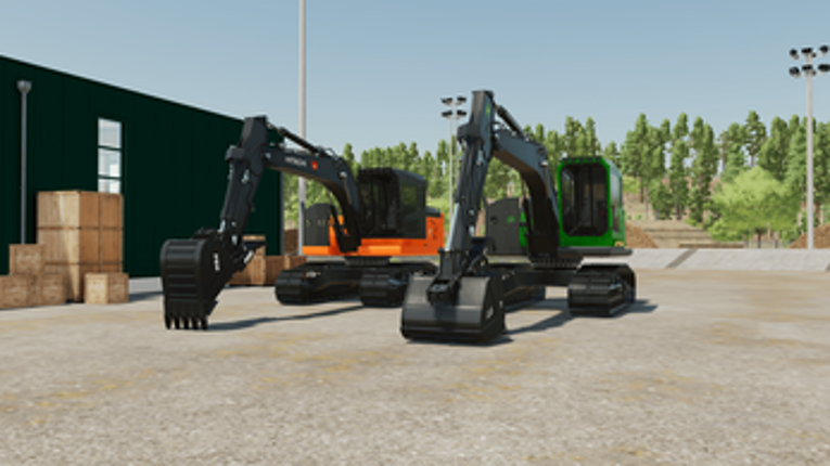 Deere 2154G/Hitachi ZX210F-6 Roadbuilder screenshot