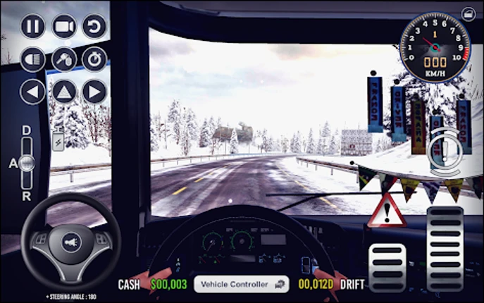 Truck Snowy Driving Simulator Image