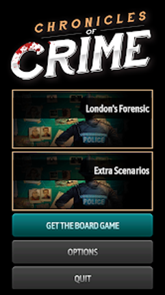 Chronicles of Crime screenshot
