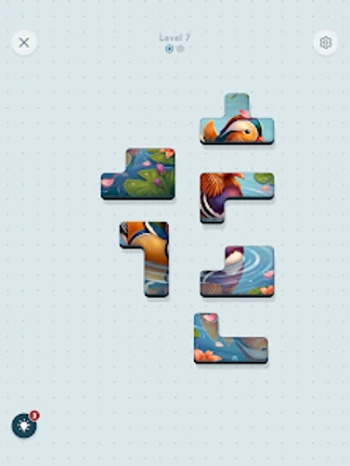 Picture Blocks: Living Puzzles screenshot