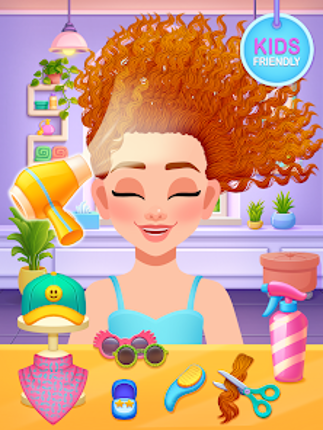 Hair Salon Games For Kids screenshot