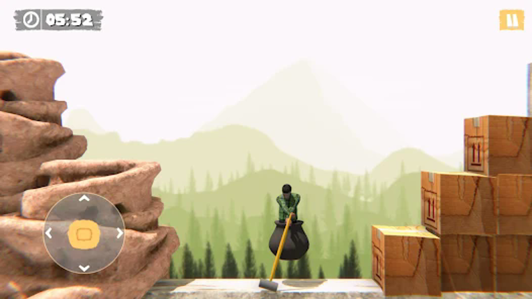 Hammer Climber Man: Pot Man 3D Image
