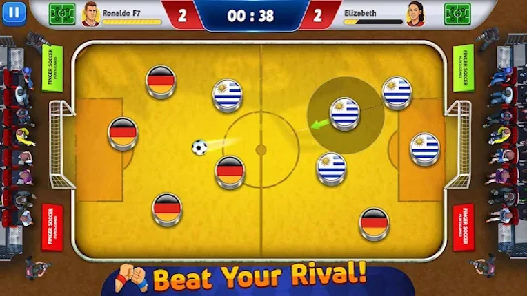 Finger Soccer Flick Football screenshot