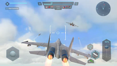 Sky Warriors: Airplane Games Image