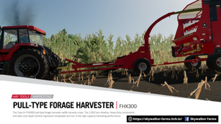 FS22 - CNH Pull Type Forage Harvester screenshot