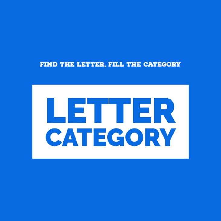 Games like Letter Category