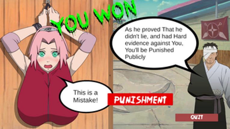 Sakura at Court | NSFW Image