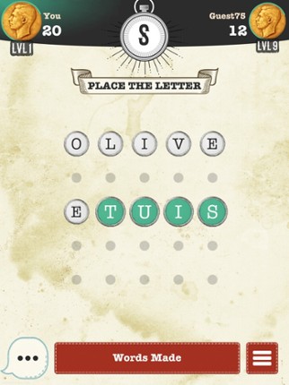 GridWordz screenshot