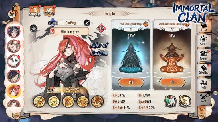 Immortal Clan: Grandmastery screenshot