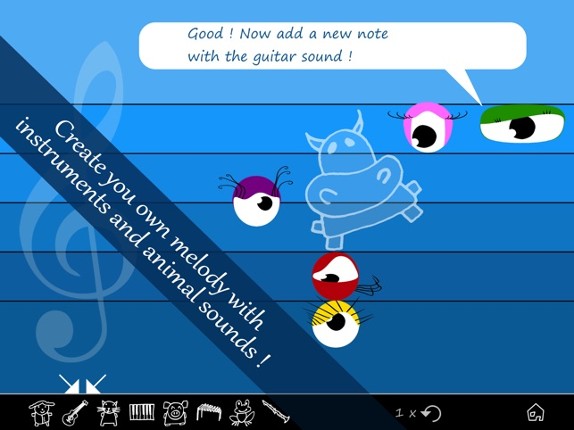 LAMI find notes: Children's Ear Training ! Music for kids screenshot