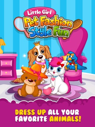 Little Girl Pet Fashion HD! Dress-Up Spa &amp; Salon Image