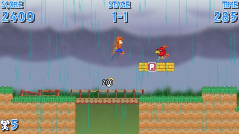 Mandew vs the Forever Rain+ screenshot