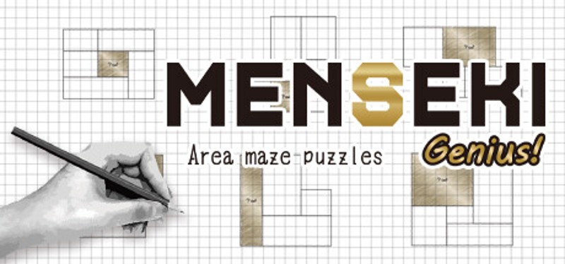 MENSEKI Genius!: Area maze puzzles Game Cover