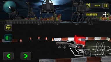 Night Truck Parking Driver 3D – Highway Garage Image