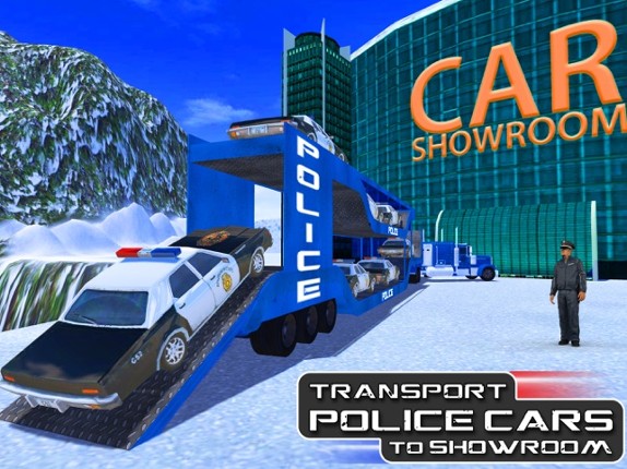 Offroad Police Car Transporter &amp; Truck Steering Image