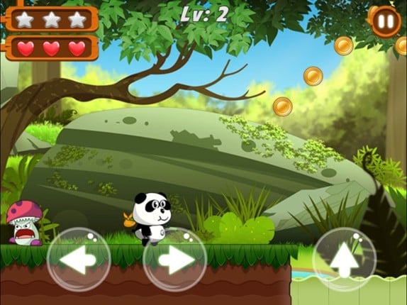 Panda Run - Jungle Adventure screenshot