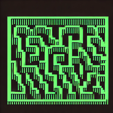 Retro Maze Image