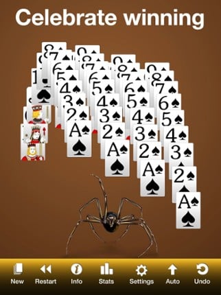 Spider Solitaire ‏‎ screenshot