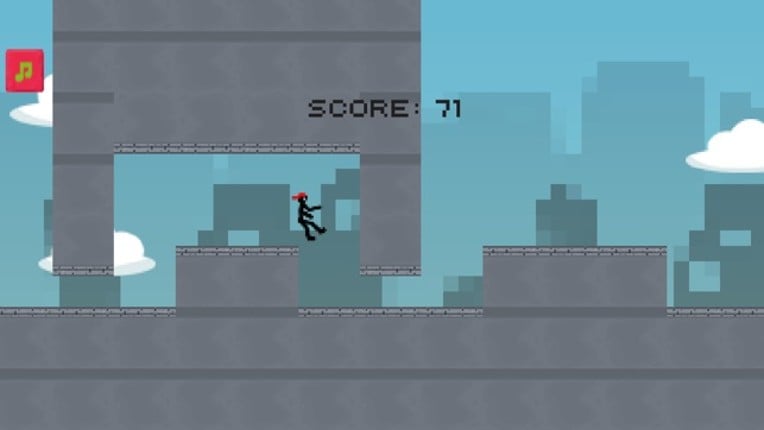 Stickman Runner Sprint City - Jump, Dash, & Swing in Stunt Draw City 2 : Parkour Running screenshot