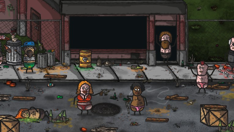 Streets of bums Image