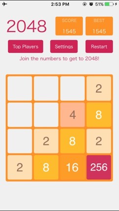 Super 2048 - The Best Number Puzzle Original Game Image