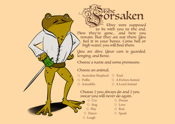 The Forsaken - a playbook for Wanderhome Image