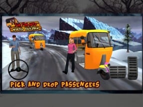 Tuk Tuk Auto Winter Rickshaw Image