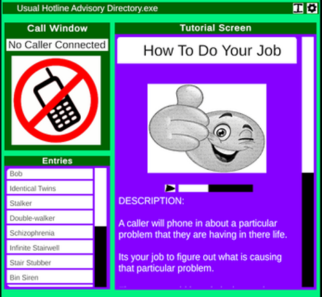 Un-Usual Hotline screenshot