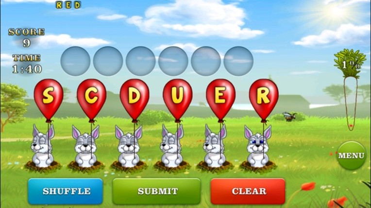 Word Rabbits screenshot