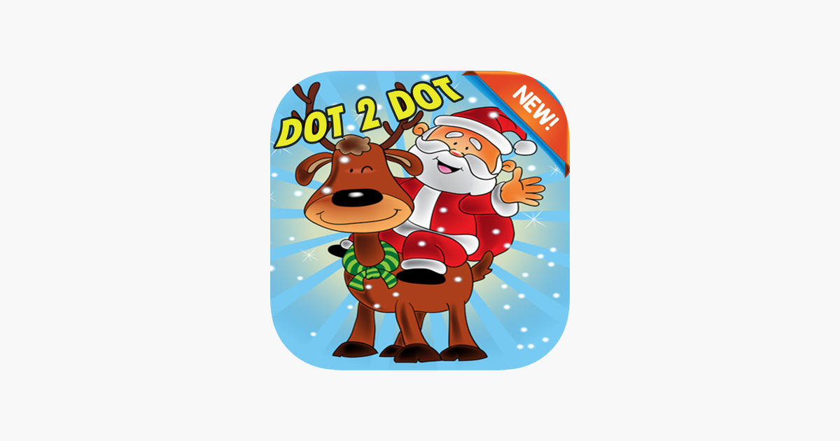 Games like Brain dots Christmas &amp; Santa claus Coloring Book - connect dot coloring pages games free for kids and toddlers any age