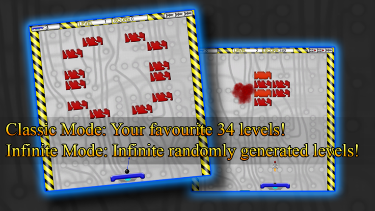 Brick Breaker Remix screenshot