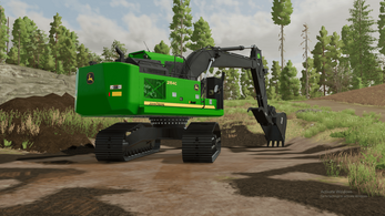 Deere 2154G/Hitachi ZX210F-6 Roadbuilder Image