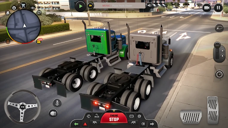 US Real Mega Truck Driver 3D screenshot