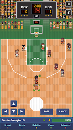 Hoop League Tactics screenshot
